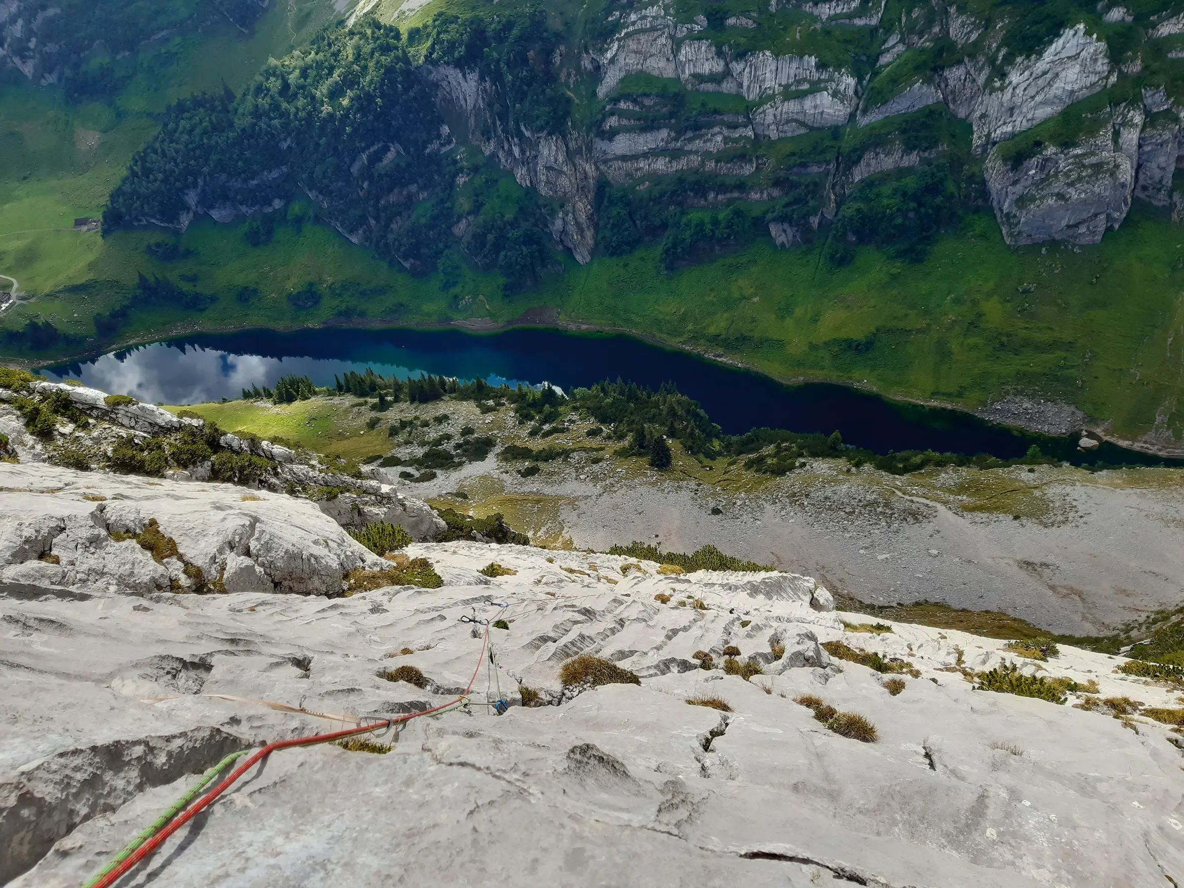 Klettern am Fählensee